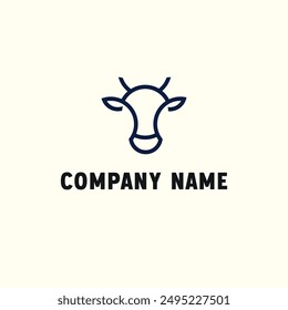 Eche un vistazo a nuestro moderno diseño de logotipo de vaca, ideal para granjas lecheras, empresas agrícolas y marcas de productos orgánicos. Representando la unidad y la precisión, es perfecto para mejorar la identidad de su marca!