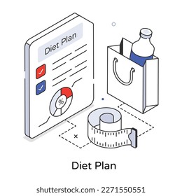 Check out outline isometric icon of prescription