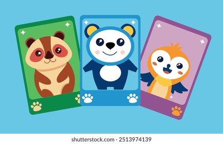 ¡Echa un vistazo a estas adorables ilustraciones de animales con pandas, koalas y más!  