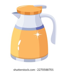 Check out this 2d icon of a thermos jug 