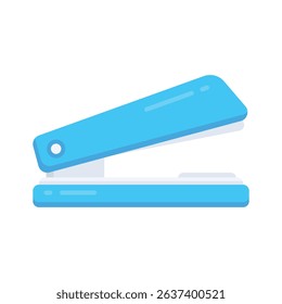 Check out this flat icon showing stapler clamping