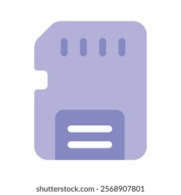 Check out this icon of memory card in editable style