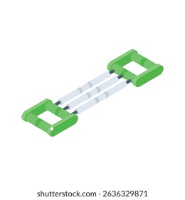 Check out this isometric icon of chest expander gear