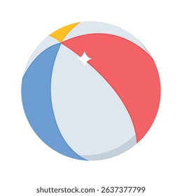 Check out this isometric icon of beach ball bounce