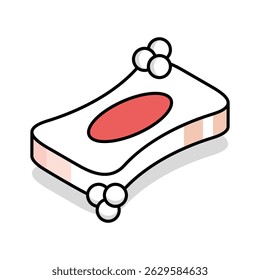 Check out this isometric style icon of soap