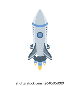 Check out this isometric style icon of launch
