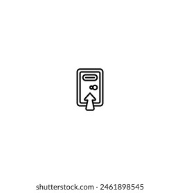 icono de esquema de archivado e ilustración