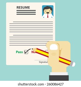 Check pass on resume