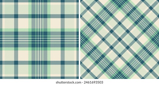 Check pattern background of texture tartan fabric with a seamless plaid textile vector. Set in trendy colors. Creative gift wrapping ideas for special occasions.