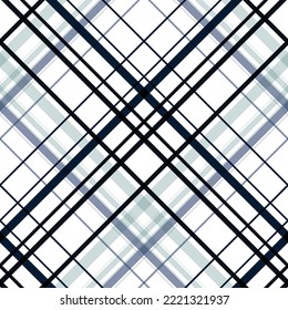 check pattern design textile is made with alternating bands of coloured (pre-dyed) threads woven as both warp and weft at right angles to each other.