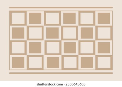 Check pattern features intersecting lines forming squares or rectangles, ideal for clothing, rugs, and home decor. Versatile and timeless, it suits various styles, from classic to modern designs.