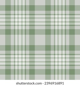 Check pattern texture of tartan vector textile with a plaid background fabric seamless in pastel and white colors.