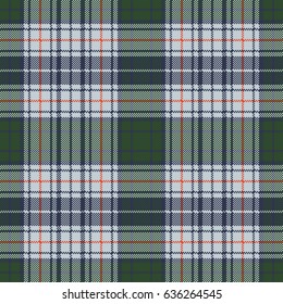 Check pixel plaid seamless texture. Vector illustration.