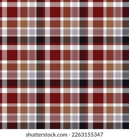 Check Plaid pattern is a patterned cloth consisting of criss crossed, horizontal and vertical bands in multiple colours.plaid Seamless for scarf,pyjamas,blanket,duvet,kilt large shawl.