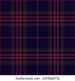 Check plaid pattern red, gray color vector.Tartan graphic for fabric tablecloths blue background , Short skirt striped . Modern fashion textile design . Gift box paper decoration .