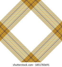 Check plaid pattern seamless. Tartan fabric texture. Stripe square background. Vector textile design.