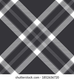 Check plaid pattern seamless. Tartan fabric texture. Stripe square background. Vector textile design.