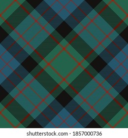 Check plaid pattern seamless. Tartan fabric texture. Stripe square background. Vector textile design.