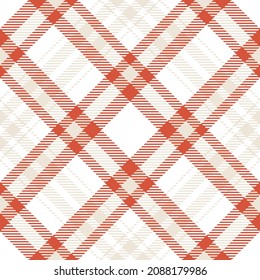 Check plaid pattern seamless. Tartan fabric texture. Stripe square background. Vector textile design.