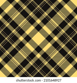 Check plaid pattern seamless. Tartan fabric texture. Stripe square background. Vector textile design.