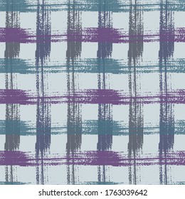Check plaid pattern seamless vector background. Two Color Gingham Design