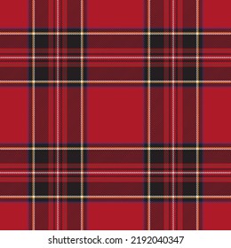 Check plaid pattern yellow, white , blue , black color vector.Tartan graphic for fabric tablecloths red background , Short skirt striped . Modern fashion textile design . Christmas day decoration .