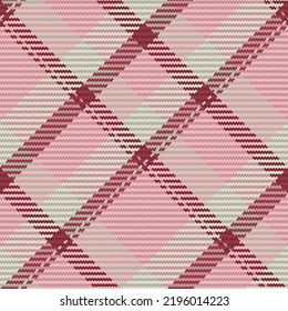 Check plaid seamless fabric texture. Diagonal print textile