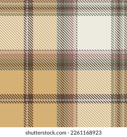 Check plaid seamless pattern background. Fashion Tartan pixel texture. Colored wallpaper checkered. Printing on fabric, shirt, textile, curtain and tablecloth. Vector.