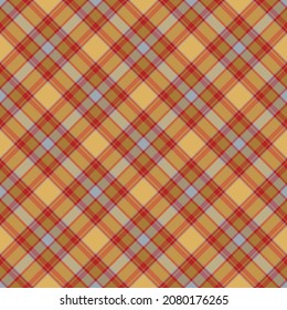 Überprüfe nahtloses Muster. Weihnachtshintergrund für Textilverzierungen. Flaches Stoffdesign. Tartan.