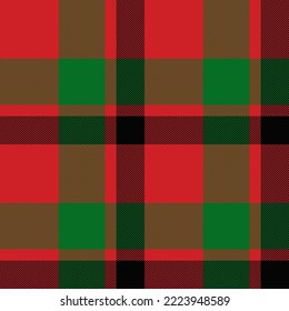 Check plaid seamless pattern. Color background scottish cage herringbone texture tartan. Checkered wallpaper. Printing on fabric, shirt, textile, curtain and tablecloth. Vector