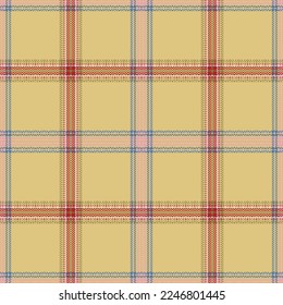 Check plaid seamless pattern. Color background scottish cage herringbone texture tartan. Checkered wallpaper. Printing on fabric, shirt, textile, curtain and tablecloth. Vector