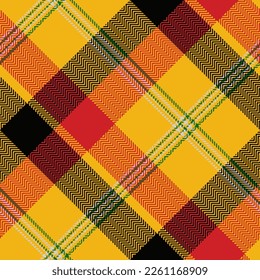 Check plaid seamless pattern. Color background scottish cage herringbone texture tartan. Checkered wallpaper. Printing on fabric, shirt, textile, curtain and tablecloth. Vector