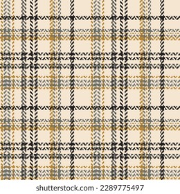 Check plaid seamless pattern. Color background scottish cage herringbone texture tartan. Checkered wallpaper. Printing on fabric, shirt, textile, curtain and tablecloth. Vector