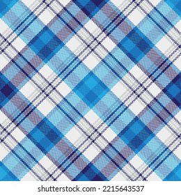 Check plaid seamless pattern. Colored  background scottish cage herringbone texture. Checkered tartan wallpaper. Printing on fabric, shirt, textile, curtain and tablecloth. Vector