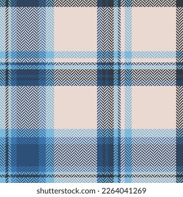 Check plaid seamless pattern. Colored background scottish cage herringbone texture. Tartan wallpaper. Printing on fabric, shirt, textile, curtain and tablecloth. Vector