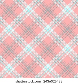 Check plaid seamless pattern. Colored background scottish cage herringbone texture. Tartan wallpaper. Printing on fabric, shirt, textile, curtain and tablecloth. Vector