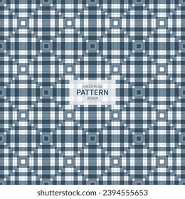 check plaid seamless pattern design - suitable for backgrounds, wallpapers, prints, textiles, covers..etc - square editable eps file