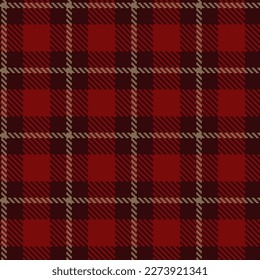 Check plaid seamless pattern. Tartan background texture. Colored wallpaper checkered. Printing on fabric, shirt, textile, curtain, tablecloth. Vector.