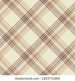 Check plaid seamless pattern. Tartan background texture. Colored wallpaper checkered. Printing on fabric, shirt, textile, curtain, tablecloth. Vector.