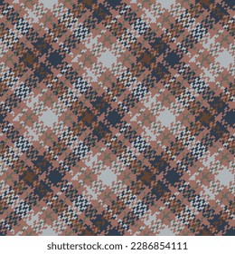 Check plaid seamless pattern. Tartan background texture. Colored wallpaper checkered. Printing on fabric, shirt, textile, curtain, tablecloth. Vector.