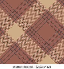 Check plaid seamless pattern. Tartan background texture. Colored wallpaper checkered. Printing on fabric, shirt, textile, curtain, tablecloth. Vector.
