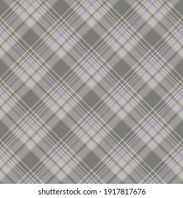 Check plaid seamless pattern. Vector background of textile ornament. Flat fabric design. Tartan.