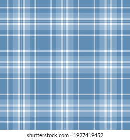 Check plaid seamless pattern. Vector background of textile ornament. Flat fabric design. Tartan.