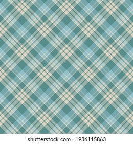 Check plaid seamless pattern. Vector background of textile ornament. Flat fabric design. Tartan.