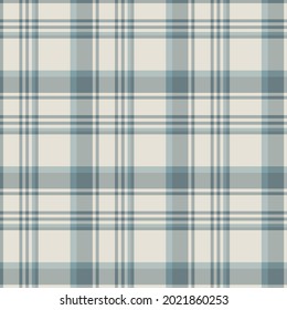 Check plaid seamless pattern. Vector background of textile ornament. Flat fabric design. Tartan.