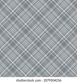 Check plaid seamless pattern. Vector background of textile ornament. Flat fabric design. Tartan.