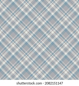 Check plaid seamless pattern. Vector background of textile ornament. Flat fabric design. Tartan.