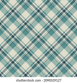Check plaid seamless pattern. Vector background of textile ornament. Flat fabric design. Tartan.