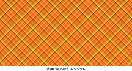 Check plaid seamless pattern. Vector background of textile ornament. Flat fabric design. Tartan.