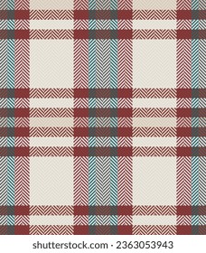 Check plaid seamless pattern . White, black, blue herringbone background pixel texture. Scottish cage. Vector graphics of printing on fabric, shirt, textile, curtain and tablecloth